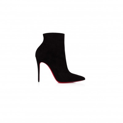 CHRISTIAN LOUBOUTIN SO KATE BOOTY 100 MM LOW BOOTS-VEAU VELOURS-BLACK-WOMEN 1190007BK01